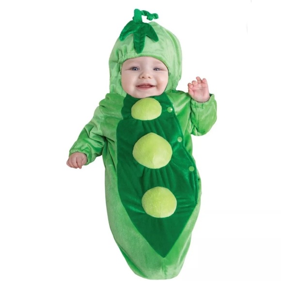 Other - Adorable Green Pea Pod Infant Costume